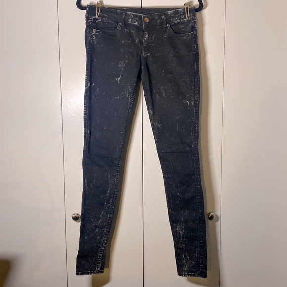 Dark Acid Wash Jeans - Picture 2 of 3